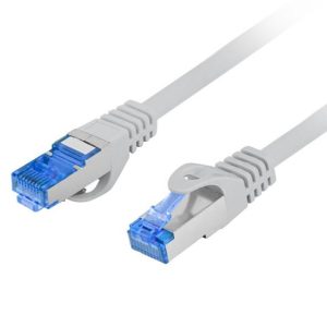Patch cord Cat.6A S/FTP LSZH CCA 2 m gri, Fluke