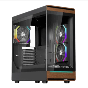 Carcasa 1STPLAYER WD8-BK, RGB, Mid Tower, Black