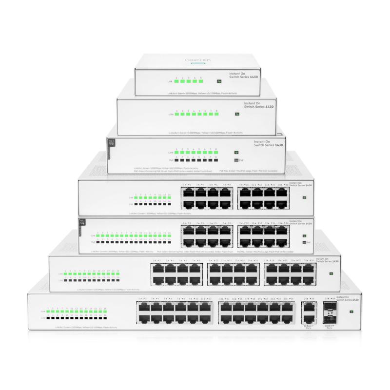 HPE Networking Instant On Switch 24p Gigabit 1430 - imagine 3