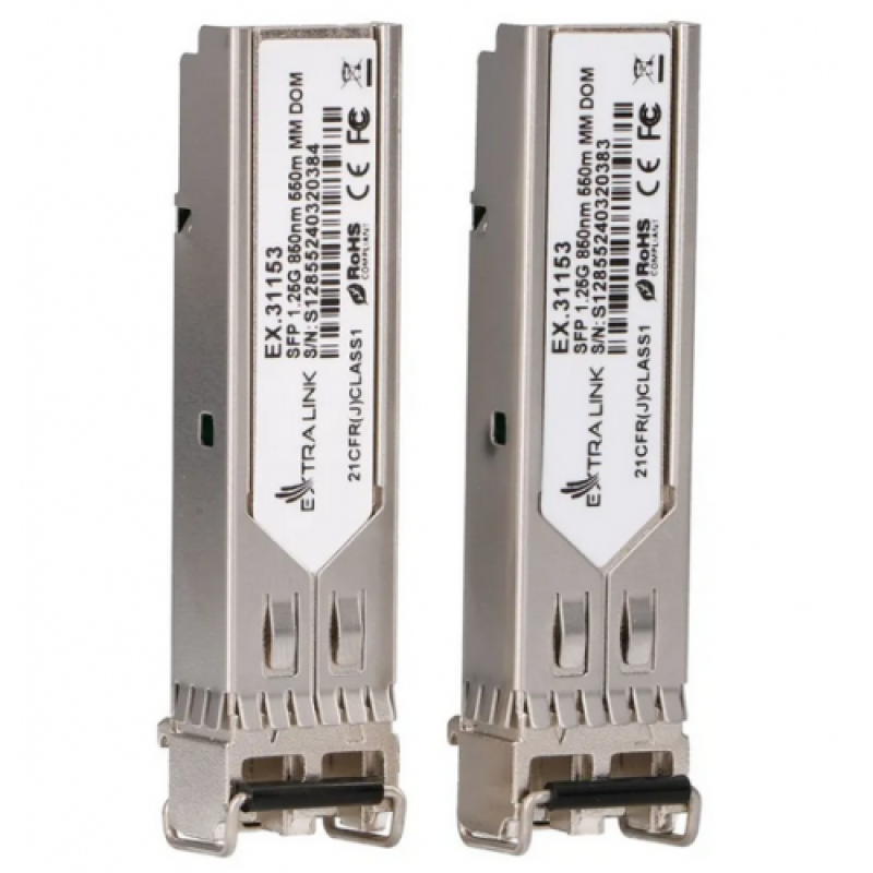 Extralink SFP 1.25G 2-pack SFP Module 1.25Gbps LC/UPC