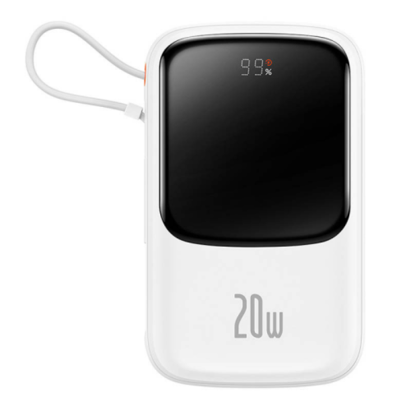 Baterie externa Baseus Qpow Pro Digital Display, 10000mAh, 20W, 1