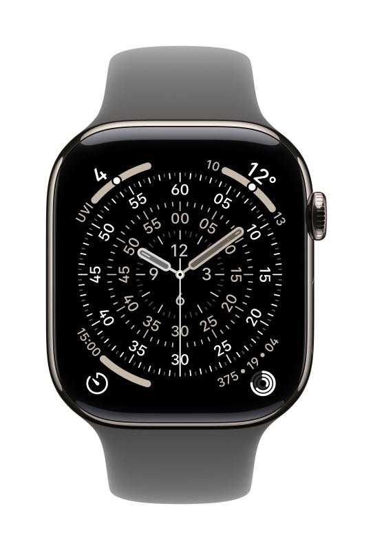 Curea pentru Apple Watch 46mm Stone Gray Sport Band -