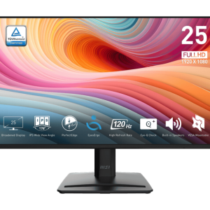 Monitor Consumer MSI PRO MP252 E2, 24.5", 1920 x 1080
