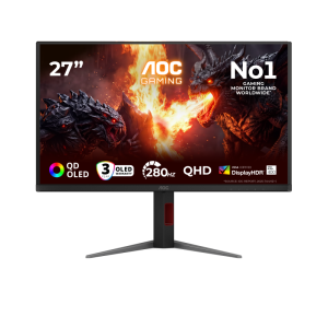 Monitor Gaming AOC Q27G4ZD, 26.5", 2560 x 1440 pixeli, Black,