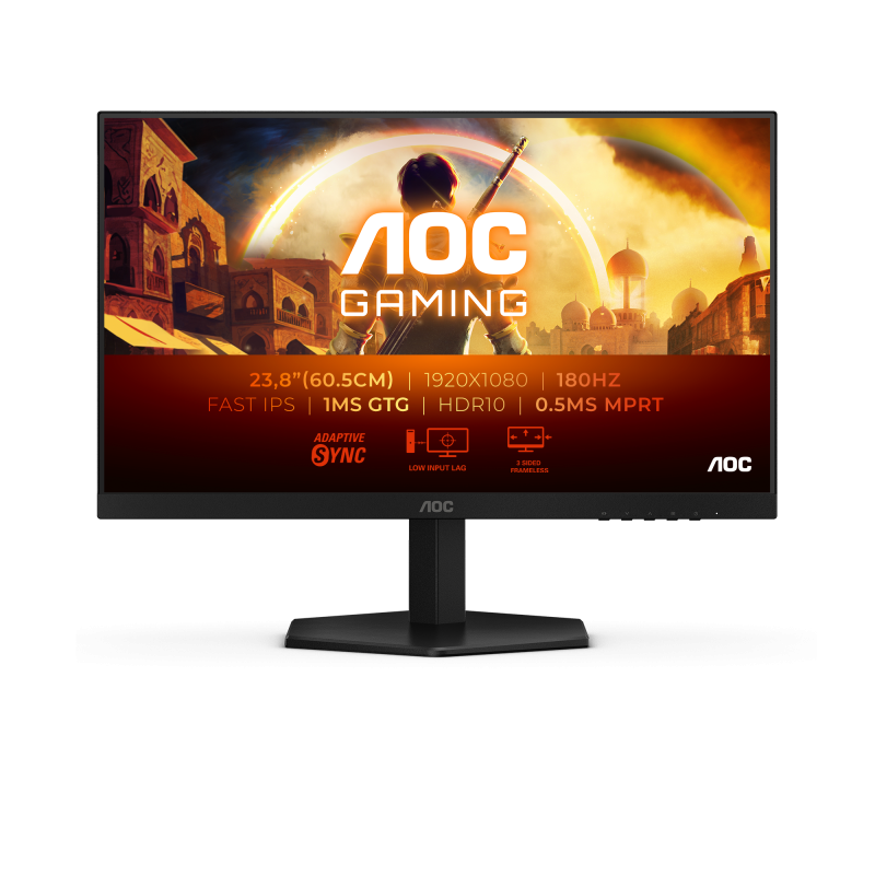 Monitor Gaming AOC 24G42E, 24", 1920 x 1080 pixeli, Black,