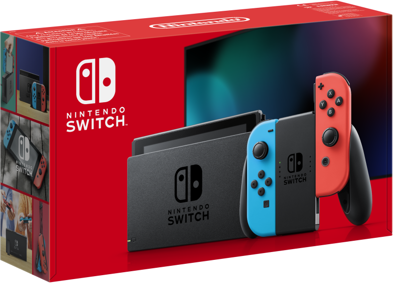 Nintendo Switch Cons 1.1 NEW NeonRed/Blue