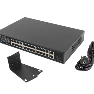 Switch 24x 1 Gb PoE+ / 2x Gb /
