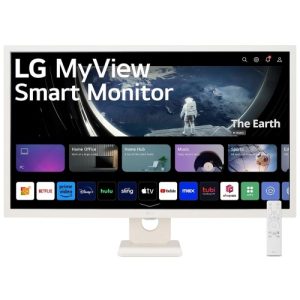 Monitor Gaming LG 32SR50F-W, 31.2", 1920 x 1080 pixeli, White,