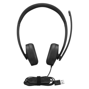 Casti Head-band Lenovo 4XD1P83425, Wired, Negru