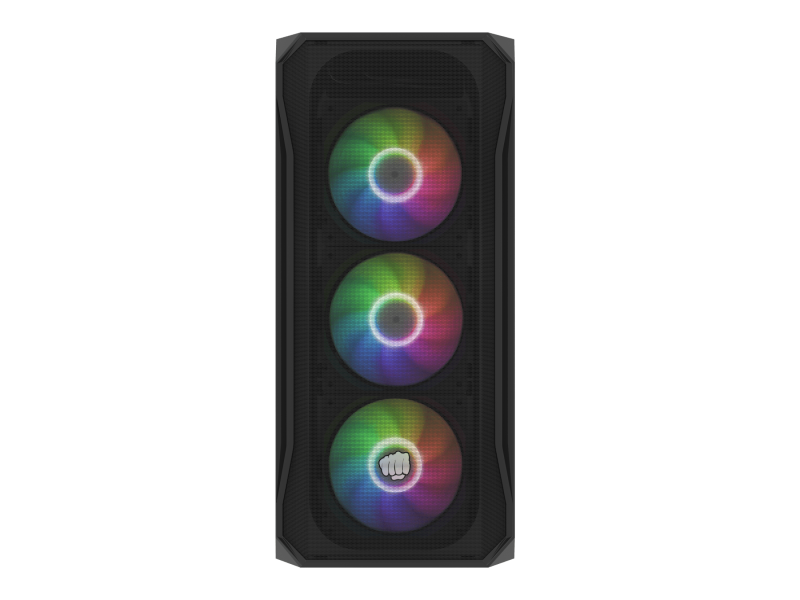 Carcasa FURY Shobo SH4F, RGB, Mid Tower, Black