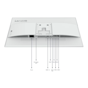 Monitor Consumer Lenovo L24D-4C, 23.8", 1920 x 1080 pixeli, White,