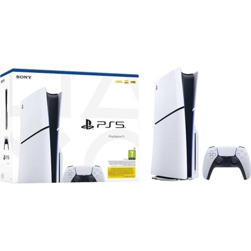 Sony PS5 Blu-Ray Slim Edition 1TB White