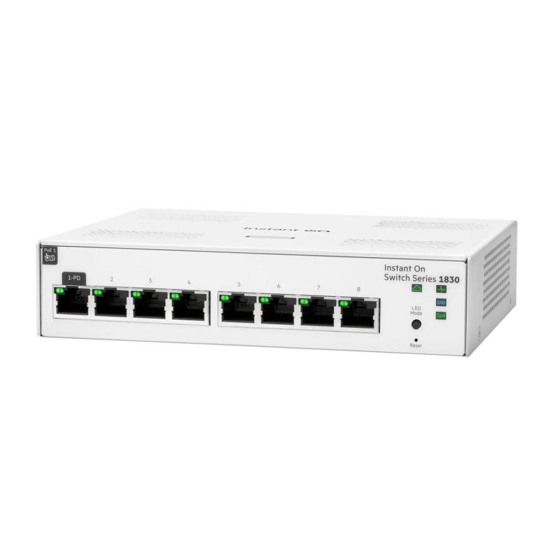 HPE Networking Instant On Switch 8p Gigabit 1830 - imagine 4