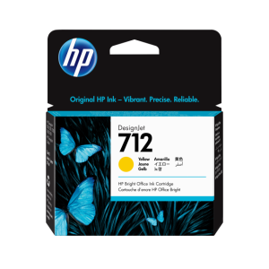 Cartus HP 712, galben