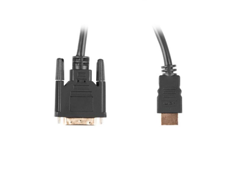 Cablu HDMI(M) DVI-D(M)(24+1) 3 m negru Dual Link 4K