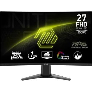 Monitor Consumer MSI MAG 27C6X, 27", 1920 x 1080 pixeli,