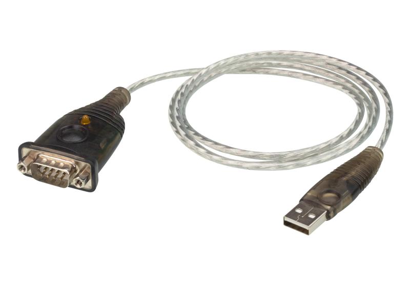 Adaptor Aten USB to RS-232 UC232A; Culoarea produsului: Din oţel
