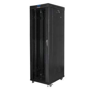 Cabinet rack 19" 42U600x1000, glassdoor, incarcare maxiam 800kg, slot pentru