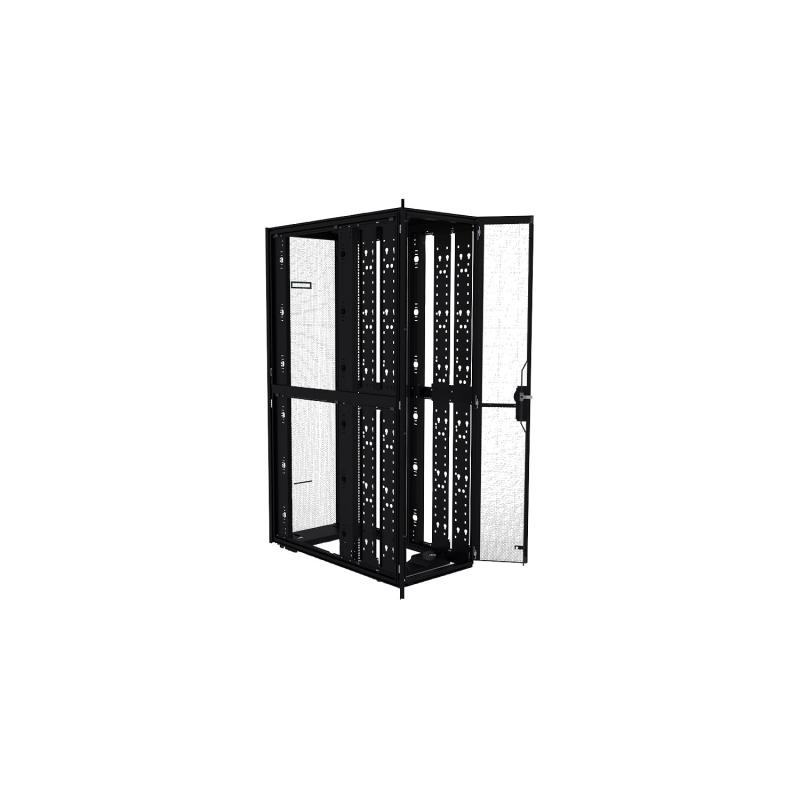 HPE 22U 600mmx1075mm G2 Kitted Advanced Shock Rack with Side - imagine 41