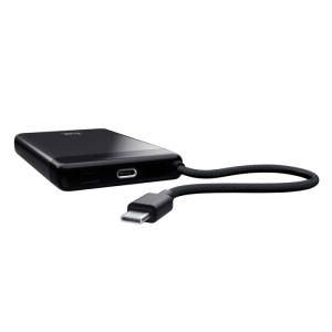 Baterie externa Trust Fiera, capacitate 10.000, 2 porturi USB, negru