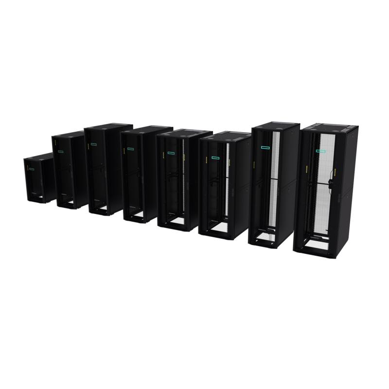 HPE 42U 600mmx1075mm G2 Kitted Advanced Shock Rack with Side - imagine 19