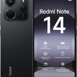 Telefon Xiaomi Redmi Note 14, Hybrid SIM, 6 GB RAM,