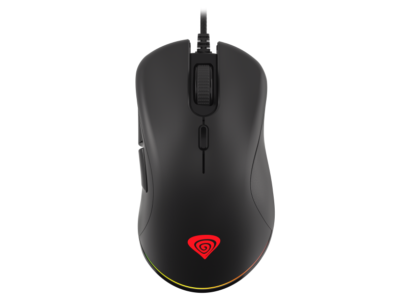 Mouse GENESIS Krypton 200, 6400 DPI, Negru