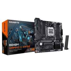 Placa de baza Gigabyte B840M GAMING X WIFI6E, Socket AM5,