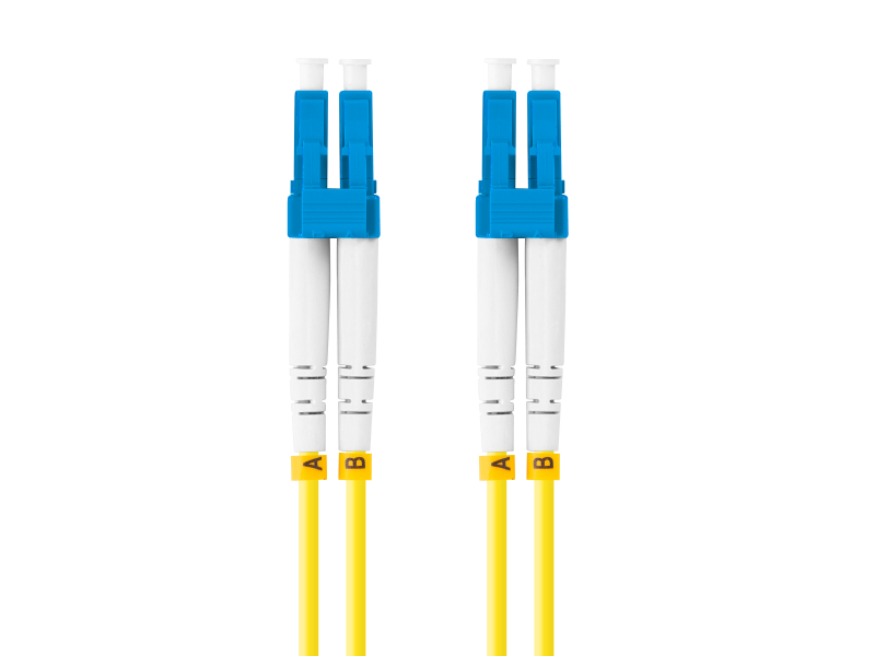 Patch cord fibră SM LC/UPC-LC/UPC duplex 5 m LSZH G657A1