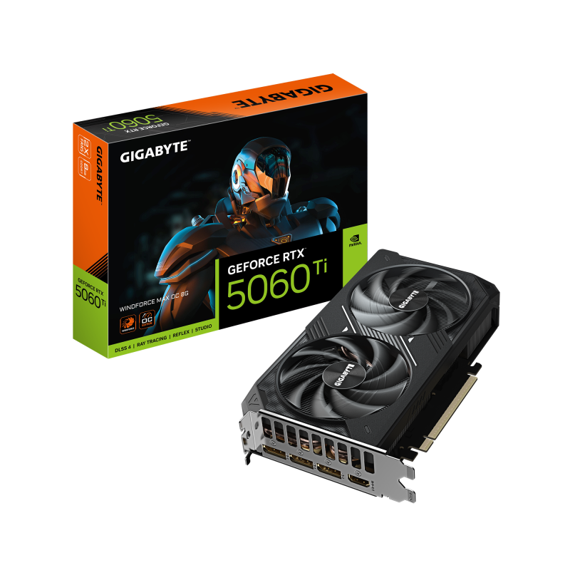 Placa video Gigabyte GeForce RTX 5060 Ti, 6GB GDDR7, PCI
