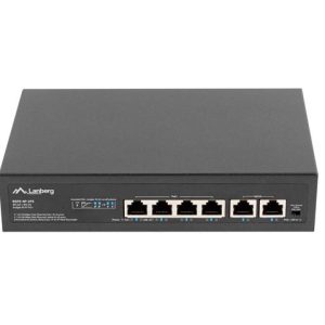 Switch 4x 100 Mb PoE+ / 2x 100 Mb,