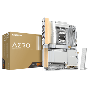 Placa de baza Gigabyte X870E AERO X3D WOOD, Socket AM5,