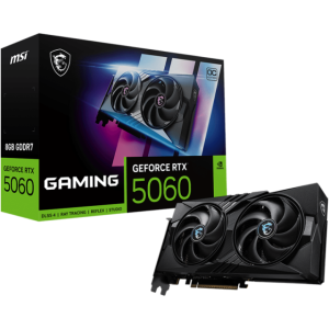 Placa video MSI GeForce RTX 5060, 8GB GDDR7, PCI Express
