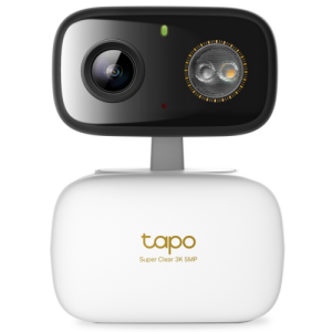 Indoor/Outdoor Pan/Tilt Security Wi-Fi Camera SPEC:3K 5MP (2880x1620), 2.4 GHz,