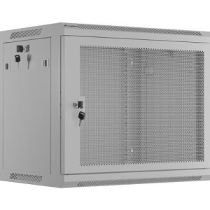 Dulap rack de perete 19", 9U, 600x450 mm, usa perforata,