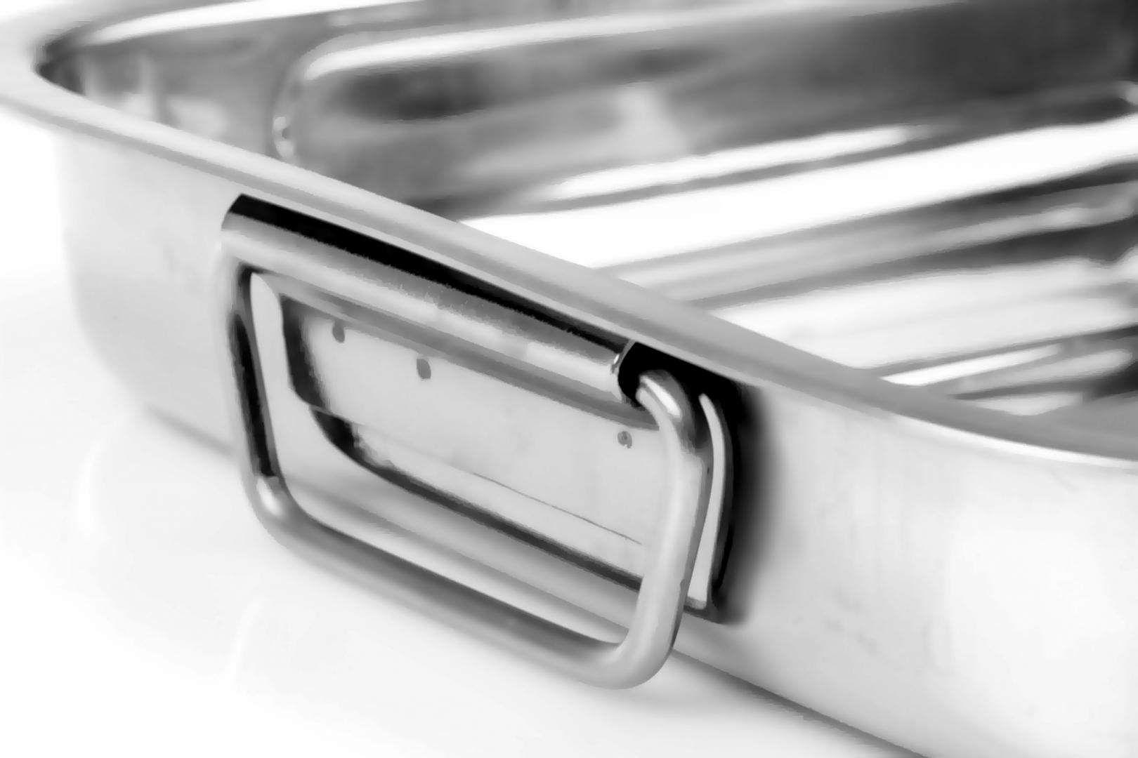 TAVA CUPTOR INOX, 40x30x5.5CM,VANORA HOME - imagine 3