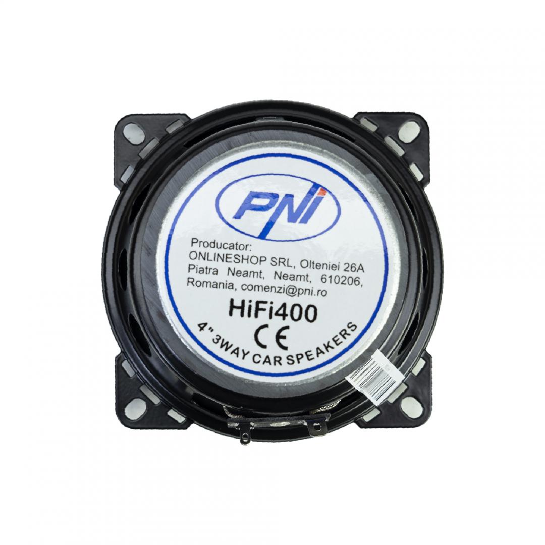 Difuzoare auto coaxiale PNI HIFI400, 80W, 4 Ohm, 10 cm, - imagine 5