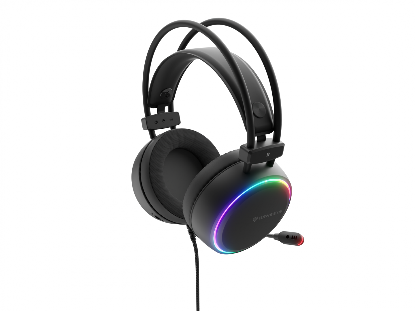 Casti Gaming Head-band Genesis Neon 613 G2, Wired, negru - imagine 7