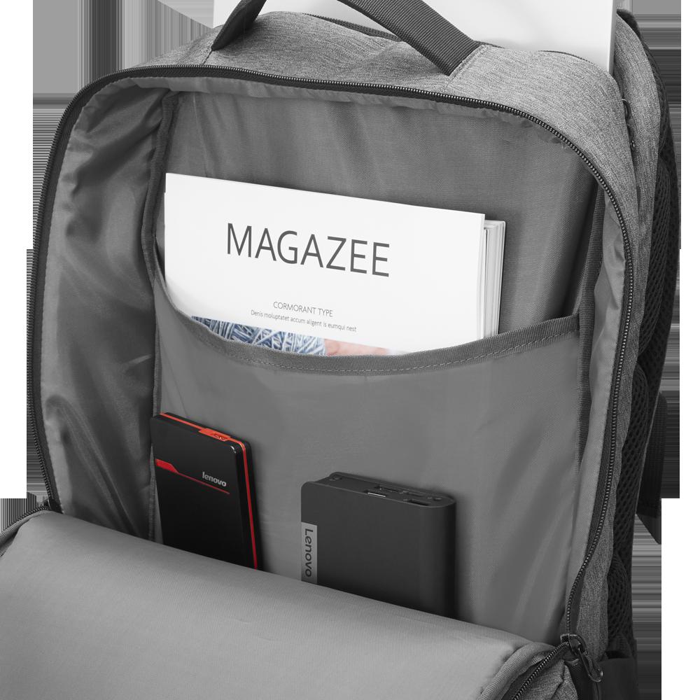 Rucsac laptop Lenovo Business Casual 17-inch Backpack, Negru, 1 an - imagine 6