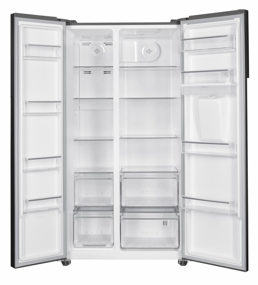 Side by Side HEINNER HSBS-HM529NFBKWDE++, No Frost, 529 L, Clasa - imagine 7
