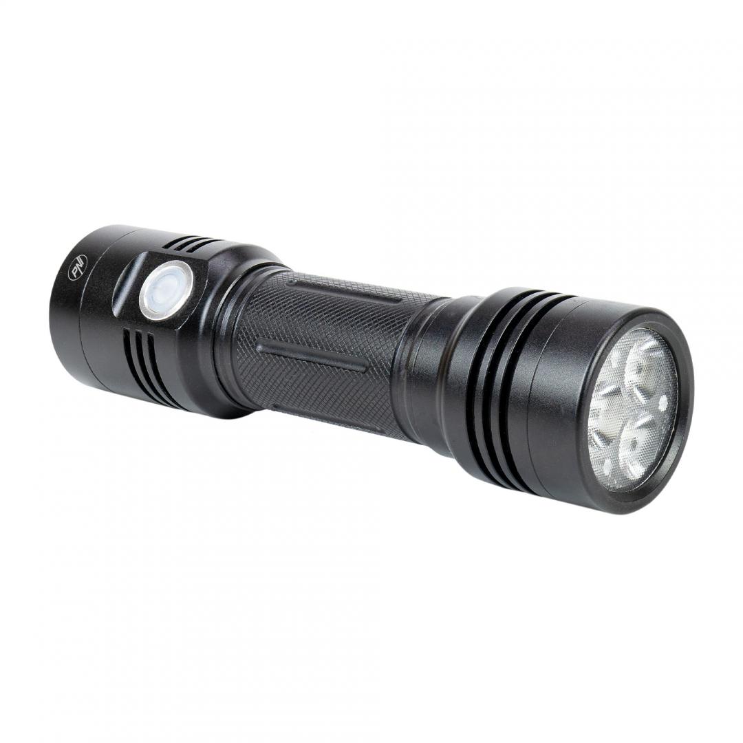 Lanterna dubla PNI Adventure F200 din aluminiu cu LED, acumulator - imagine 9