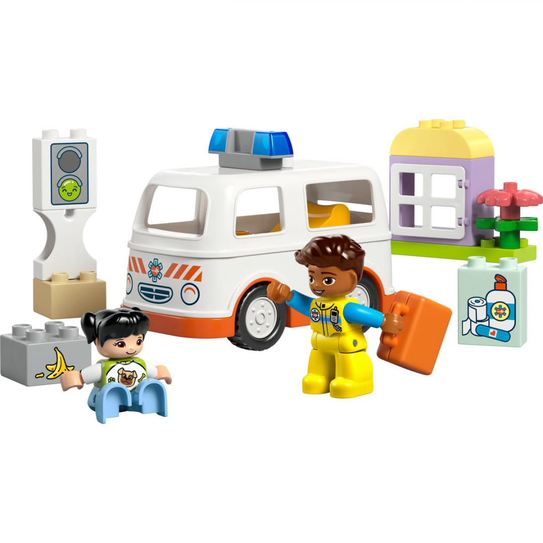 AMBULANTA SI SOFER, LEGO 10447 - imagine 5