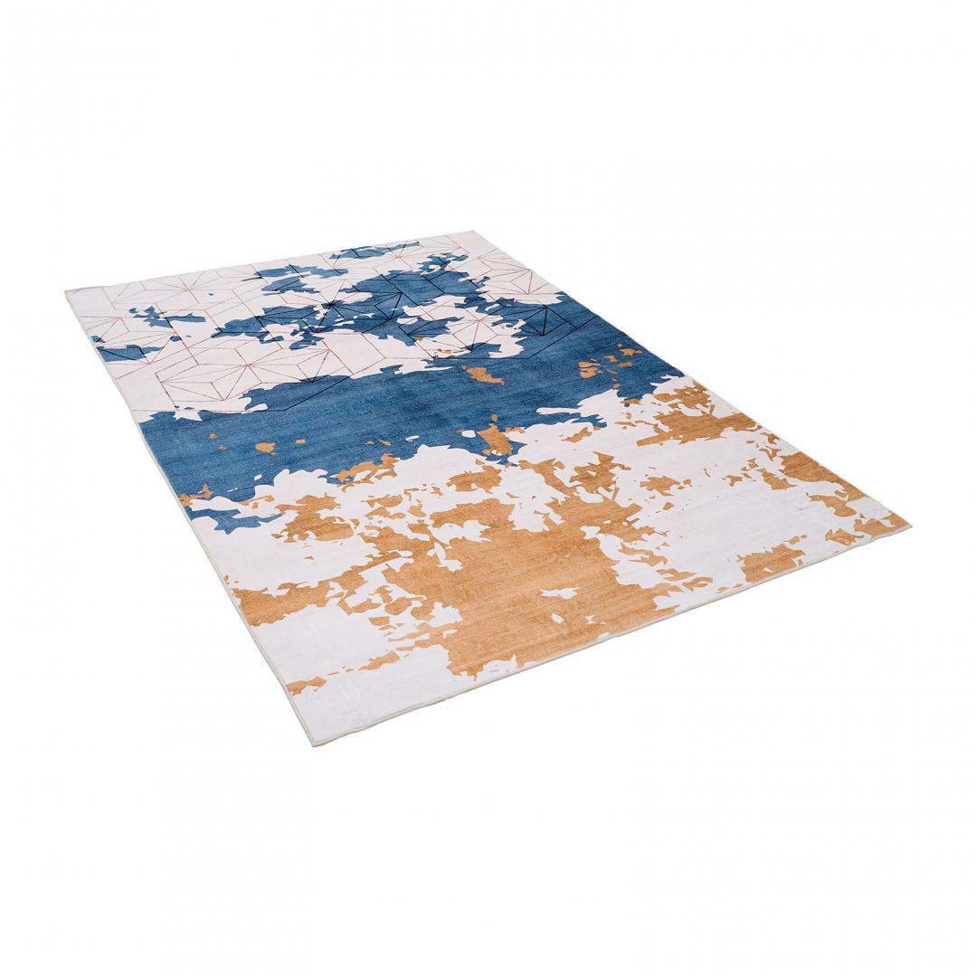 Covor printat, FARO 160x230 cm, lavabil cu spate antialunecare, inaltime - imagine 4