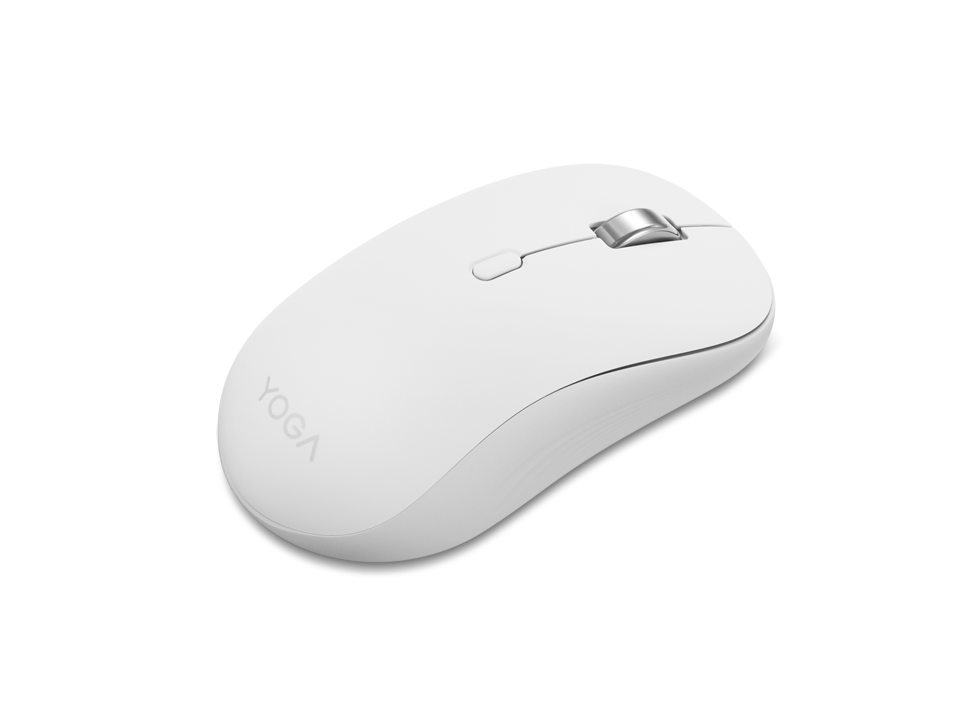 Mouse Gaming Wireless Lenovo Yoga, 4000 dpi, Alb - imagine 5