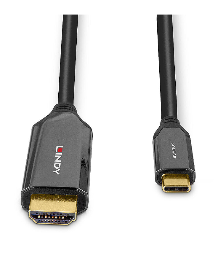 Cablu Lindy 2m Type-C la HDMI 8K60 - imagine 3