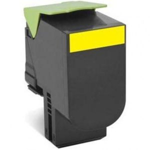 Toner LEXMARK 80C2HYE, Yellow
