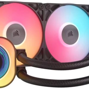 Cooler Procesor CORSAIR iCUE LINK TITAN 240 RX LCD, Lichid,