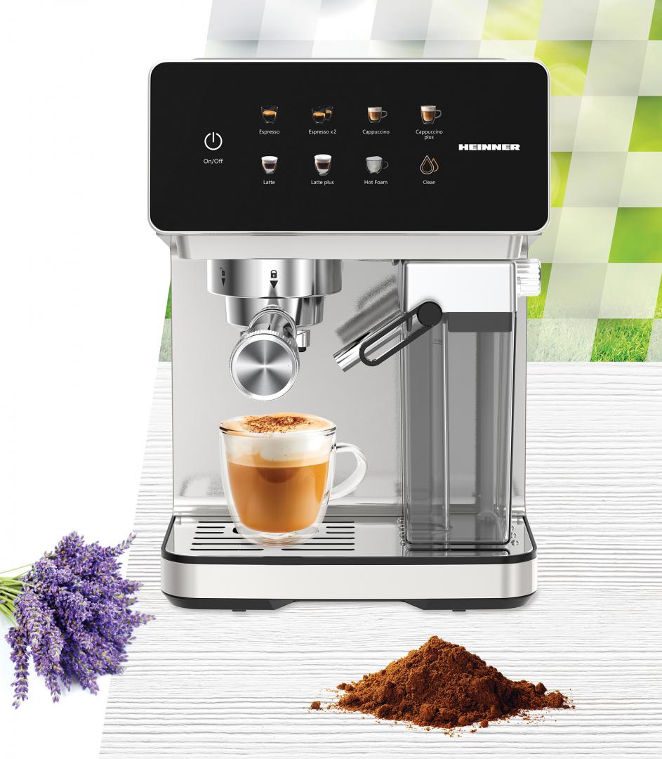 ESPRESSOR DIGITAL HEINNER CREAMYBLEND HEM-LK20DMLK - imagine 8
