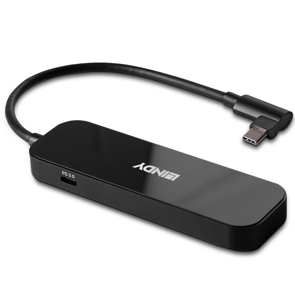 Hub USB LINDY 4 Port USB 3.2 Gen 2 Hub,