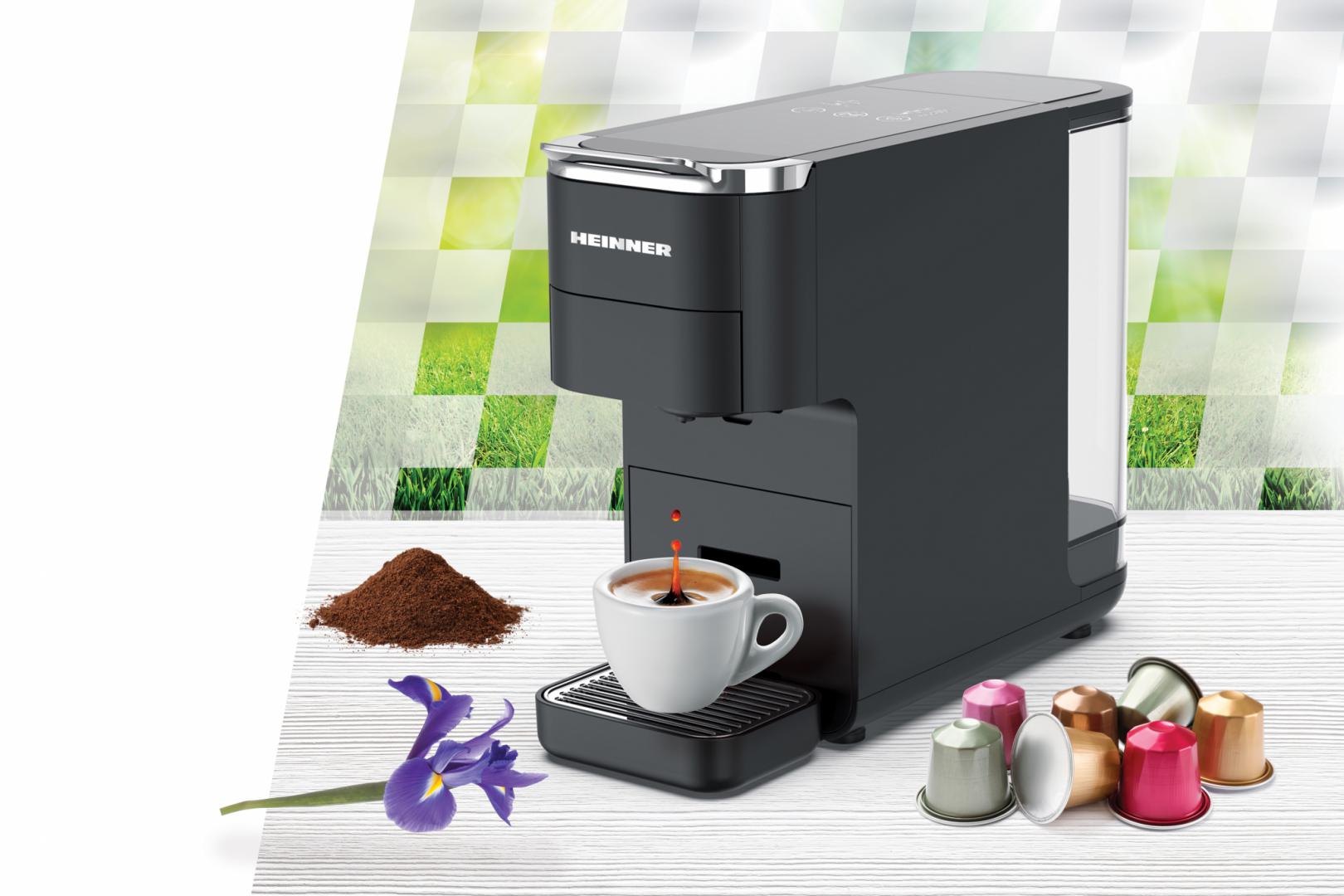 ESPRESSOR CU CAPSULE HEINNER CAFE SUPREME HEMC-DD15BK - imagine 6